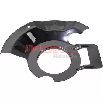 Déflecteur, disque de frein avant droit METZGER 6115360