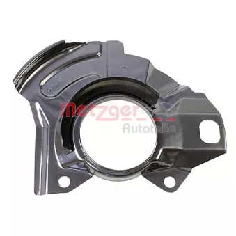 Déflecteur, disque de frein avant gauche METZGER 6115387