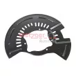 METZGER 6115402 - Déflecteur, disque de frein avant droit