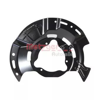 Déflecteur, disque de frein avant droit METZGER 6115518 pour OPEL KADETT 1.0 T-GDI - 120cv