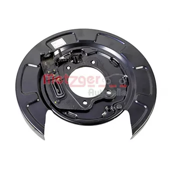 Plateau de frein arrière gauche METZGER 6117045