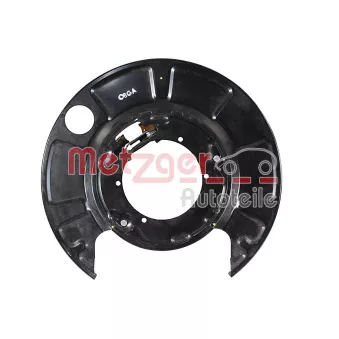 Plateau de frein arrière droit METZGER 6117078