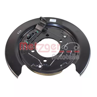 Plateau de frein arrière droit METZGER 6117082