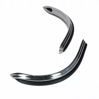 Caoutchouc de protection pare-chocs + moulures 'Deluxe', arrière YOUNG PARTS 0021-835 pour VOLKSWAGEN TRANSPORTER - COMBI 1,2 - 34cv