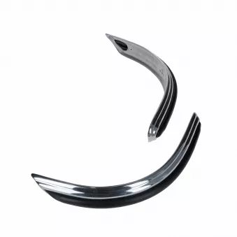 Caoutchouc de protection pare-chocs + moulures 'Deluxe', arrière YOUNG PARTS 0021-825 pour VOLKSWAGEN TRANSPORTER - COMBI 1,2 - 34cv