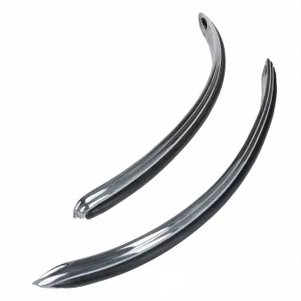 Caoutchouc de protection pare-chocs + moulures 'Deluxe', avant YOUNG PARTS 0020-820 pour VOLKSWAGEN TRANSPORTER - COMBI 1,2 - 34cv