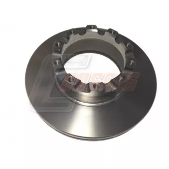 Jeu de 2 disques de frein arrière CASALS [55499]