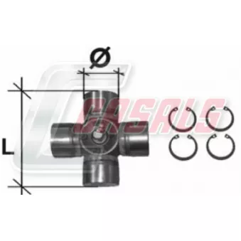 CASALS CR07 - Joint, arbre longitudinal