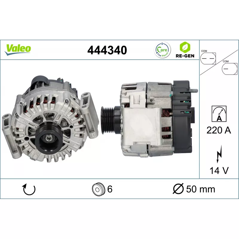 Alternateur VALEO 444340 - Visuel 1