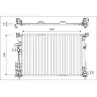 VALEO 701133 - Radiateur, refroidissement du moteur