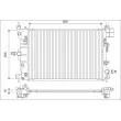 Radiateur, refroidissement du moteur VALEO [701171]