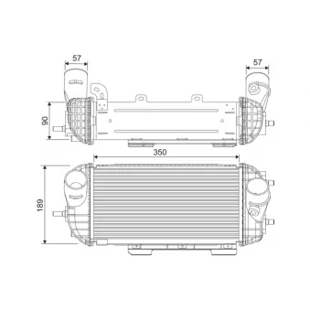 VALEO 818538 - Intercooler, échangeur