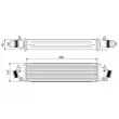 Intercooler, échangeur VALEO [818700]