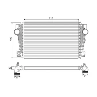 VALEO 822915 - Intercooler, échangeur