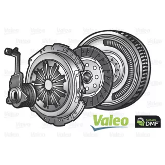 VALEO 837577 - Kit d'embrayage + Volant moteur