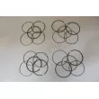 RED-LINE 04NI077 - Jeu de segments de pistons