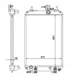 NRF 58494 - Radiateur, refroidissement du moteur