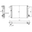 NRF 58565 - Radiateur, refroidissement du moteur