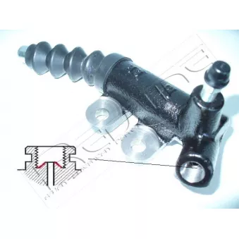 Cylindre récepteur, embrayage RED-LINE 08MZ004 pour MAZDA 6 2.0 DI - 136cv