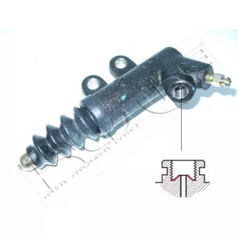 Cylindre récepteur, embrayage DELPHI LL62072