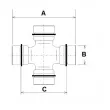 RED-LINE 11IZ000 - Joint, arbre longitudinal