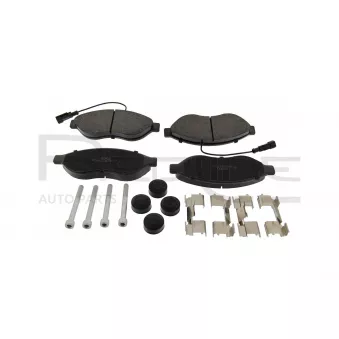Jeu de 4 plaquettes de frein avant RED-LINE OEM 1647863980