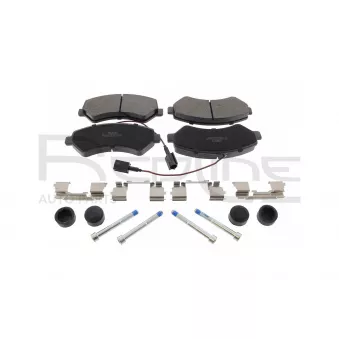 Jeu de 4 plaquettes de frein avant RED-LINE OEM 77367090