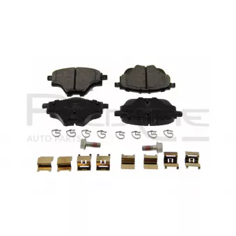 Jeu de 4 plaquettes de frein arrière RED-LINE OEM 1647874380
