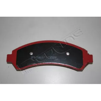 Jeu de 4 plaquettes de frein avant RED-LINE OEM 12519995