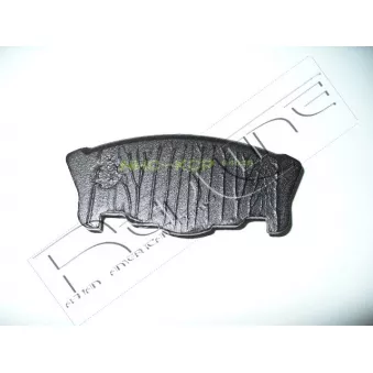 Jeu de 4 plaquettes de frein avant RED-LINE 27DA011 pour DAIHATSU COPEN 0.7 - 64cv