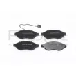 Jeu de 4 plaquettes de frein avant RED-LINE [27FT005]