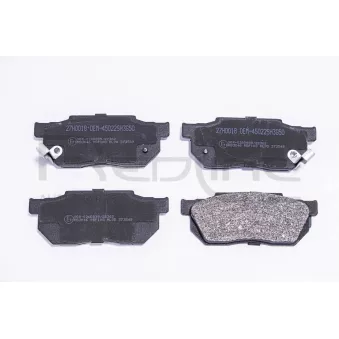 Jeu de 4 plaquettes de frein avant RED-LINE OEM 45022SH3306