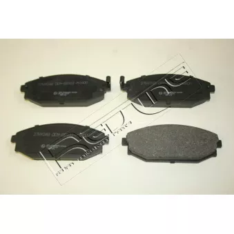 Jeu de 4 plaquettes de frein avant RED-LINE OEM SB000100