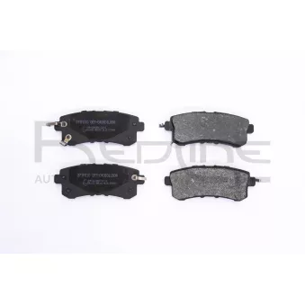 Jeu de 4 plaquettes de frein arrière RED-LINE 27IF010