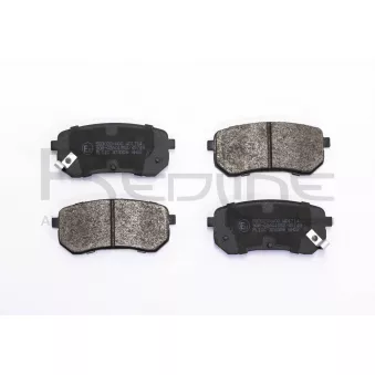 Jeu de 4 plaquettes de frein arrière RED-LINE OEM 583020XA00