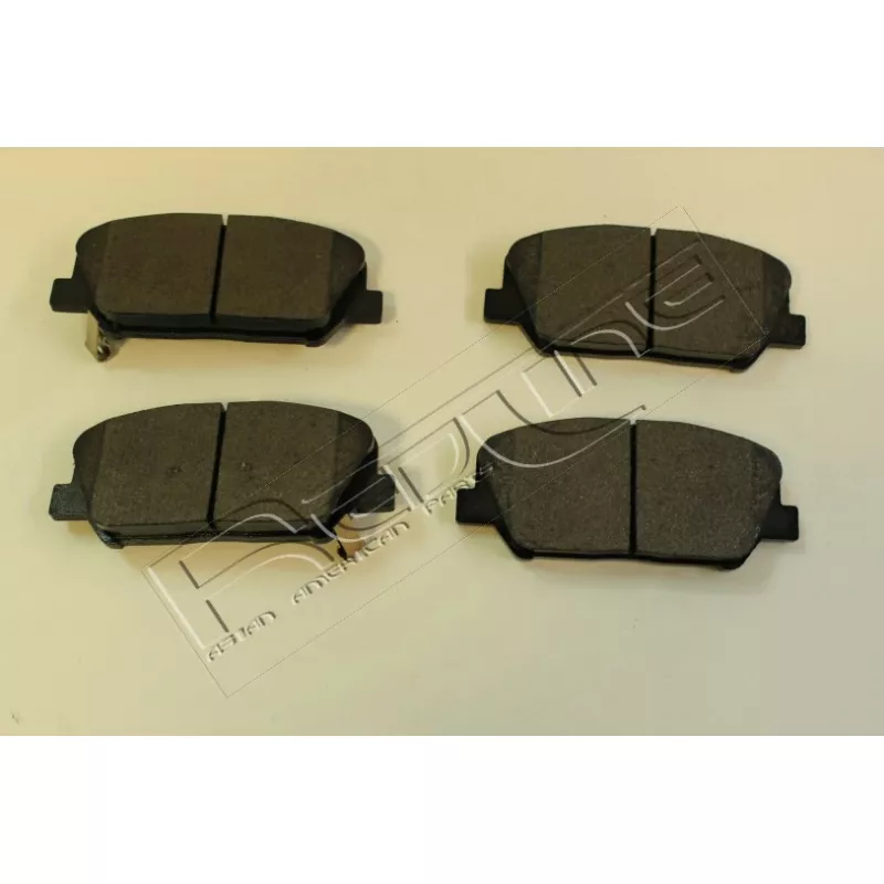 Jeu de 4 plaquettes de frein avant RED-LINE 27KI070 - Visuel 1