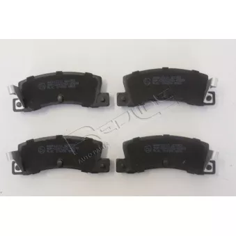 Jeu de 4 plaquettes de frein arrière RED-LINE OEM 0446612110