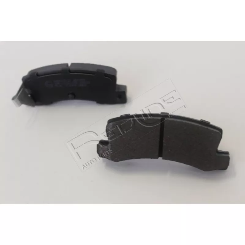 Jeu de 4 plaquettes de frein arrière RED-LINE 27LX004 - Visuel 1