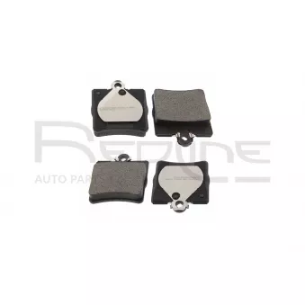 Jeu de 4 plaquettes de frein arrière RED-LINE OEM 0034202720