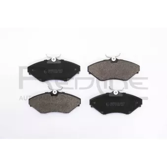 Jeu de 4 plaquettes de frein avant RED-LINE 27MH000 pour TOYOTA IQ 1.0 - 68cv