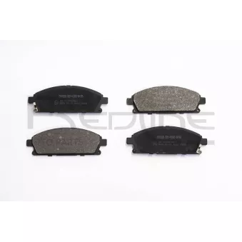 Jeu de 4 plaquettes de frein avant RED-LINE OEM 410301W385