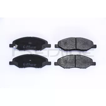 Jeu de 4 plaquettes de frein avant RED-LINE OEM D10601JY00
