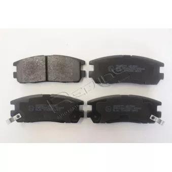 Jeu de 4 plaquettes de frein arrière RED-LINE OEM 8970352660