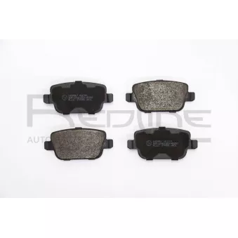 Jeu de 4 plaquettes de frein arrière RED-LINE OEM 1566234