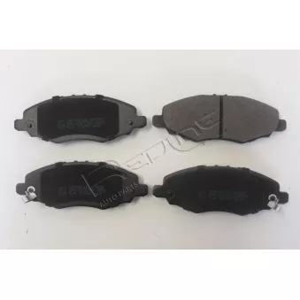 Jeu de 4 plaquettes de frein avant RED-LINE OEM 044640K130