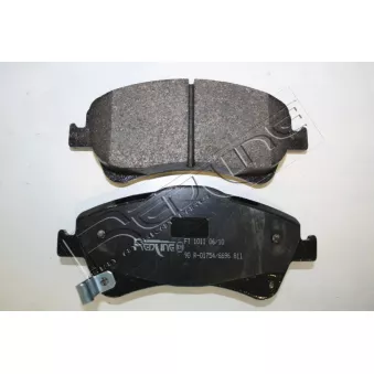 Jeu de 4 plaquettes de frein avant RED-LINE OEM 0446502170