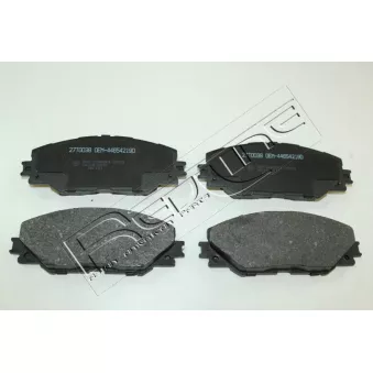 Jeu de 4 plaquettes de frein avant RED-LINE OEM 04465YZZDY