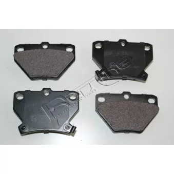 Jeu de 4 plaquettes de frein arrière RED-LINE OEM 0446652060