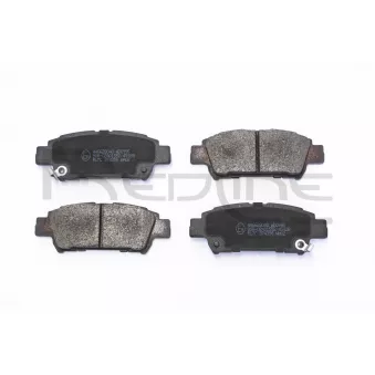 Jeu de 4 plaquettes de frein arrière RED-LINE OEM 0446628080
