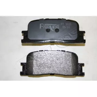 Jeu de 4 plaquettes de frein arrière RED-LINE OEM 0446633130